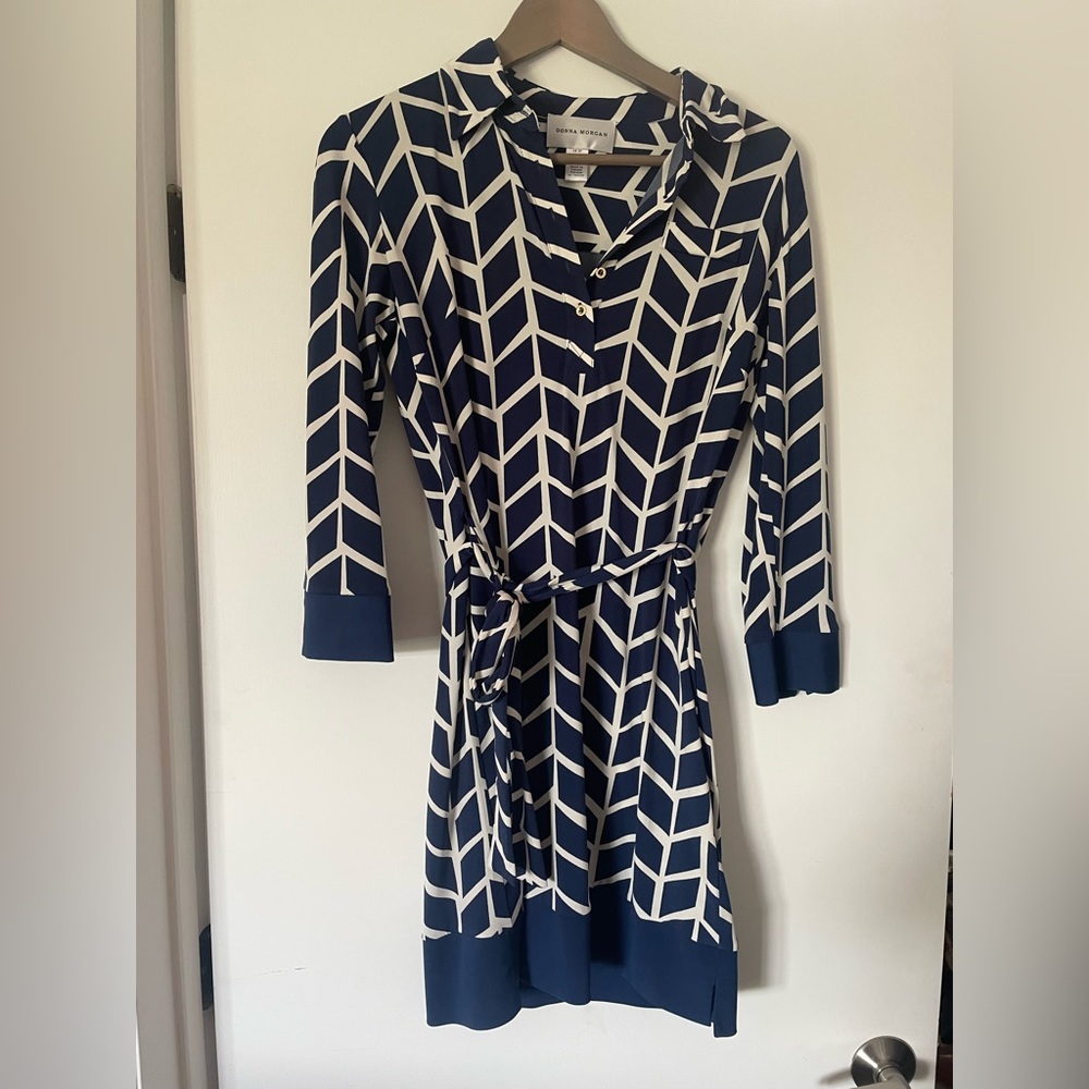 Stretch shirt dress